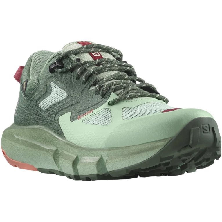 Green Salomon Predict Hike GTX Women's Hiking Shoes | IE WB4059